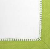 Personalized Bright Green Sherbet Napkins