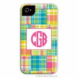 Personalized Phone Case Madras Patch Bright 