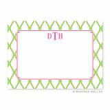 Boatman Geller Personalized Bamboo Flat Card