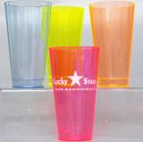 16 Oz Personalized Neon Hard Plastic Cups