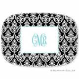PersonaLized Madison Damask Platter From  . . . 