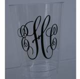 10 Oz Personalized Clear Hard Plastic Cups