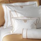 Ansonia Twin Flat Sheet Wtih Monogram