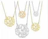 The Pink Monogram Necklaces
