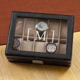 Personalized Leather Watch Case