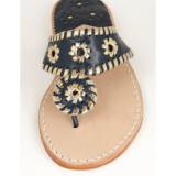 Regal Blue With Gold Palm Beach Sandals