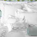 Matouk Providence Queen Flat Sheet 4"  . . . 