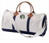  Large Round Personalized Travel Duffel 