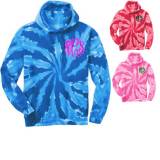 Monogrammed Tie Die Pullover Sweatshirt In  . . . 