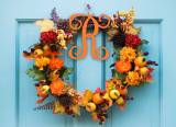 Vine Initial Wood Monogram Personalize To  . . . 