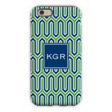 Personalized Phone Case Blaine Navy & Kelly