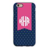 Personalized Phone Case Dottie Kelly & Navy