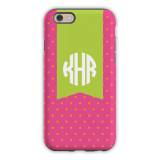 Personalized Phone Case Dottie Tangerine &  . . . 