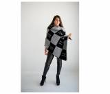  Monogrammed Color Block Knit Wrap From  . . . 