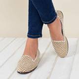 By Paige Women s Tan And White Herringbone  . . . 