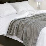 Matouk Orla Chunky Knit Throw