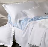 Diamond Pique Duvet Cover Twin Monogrammed