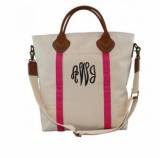 Monogrammed Flight Bag In Pink 