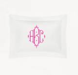 Elliot Sham Boudoir Monogrammed