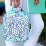 Personalized Parker Paisley Lunch Box