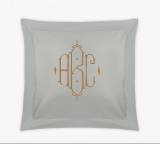 Nocturne Hemstitch Sham Euro Monogrammed