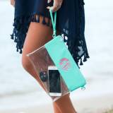 Personalized Clear Crossbody Mint Green  . . . 