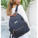 Boulevard Brandy Navy Backpack Monogrammed