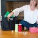 Personalized Black Carry All Tote