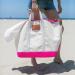 Boulevard Monogrammed Canvas Avery Jumbo Tote