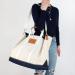 Boulevard Avery Jumbo Canvas Tote Monogrammed