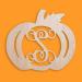 Wood Pumpkin Monogram Personalize To Your Decor