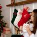 Monogrammed Cable Knit Christmas Stockings