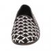 By Paige Black Fish Scale Ladies Needlepoint Loafers
