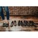 By Paige Navy Tweed Ladies Needlepoint Loafers