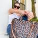 Boulevard Parker Leopard Nylon Tote Monogrammed