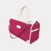 Southtown Tote In Berry Coated Canvas