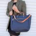 Boulevard Codie Navy Nylon Tote Monogrammed