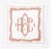 Matouk Atoll Monogrammed Euro Sham