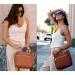 Boulevard Joey Personalized Tote In Cognac