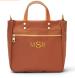 Joey Cognac With Gold Monogram
