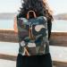 Boulevard Hailey Backpack In Camo Monogrammed