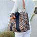 Boulevard Kylie Monogrammed Tote In Leopard