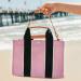 Boulevard Kylie Monogrammed Tote In Pink