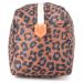 Boulevard Large Leopard Utility Pouch Monogrammed