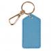 Boulevard Cleo Leather Keychain Monogrammed