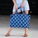 Monogrammed Navy Anchor Ally Tote