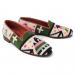 Needlepoint Aztec Animals By Paige Ladies Loafers