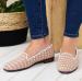 Needlepoint Bright Pastel Geometric By Paige Ladies Loafers