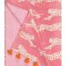 Matouk Leaping Leopard Pink Sugar Cotton Beach Towel