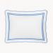 Matouk River Bedding Collection Sham With Bright Sky Accent